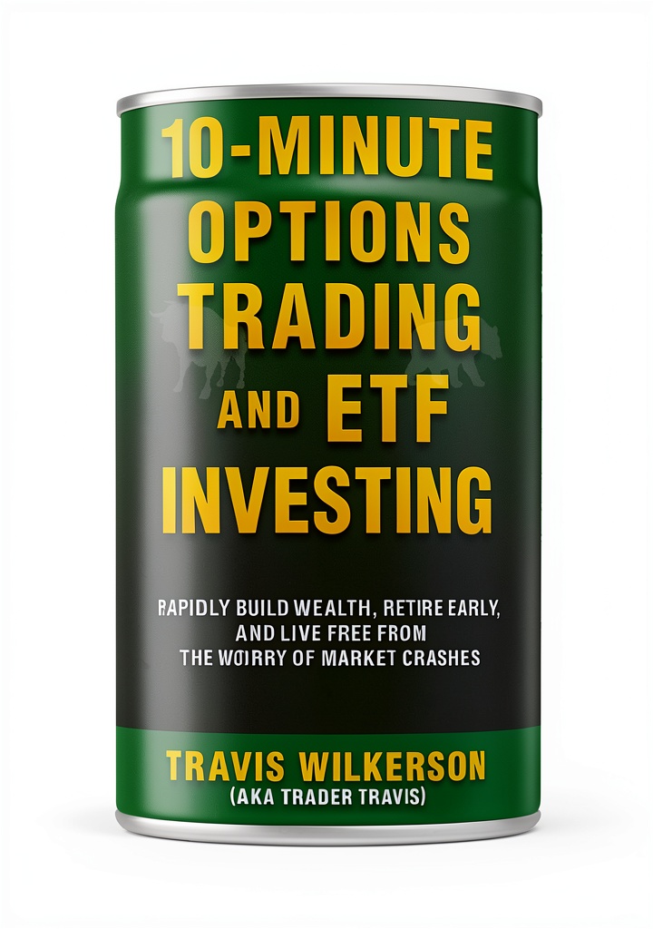 Installing Passive Stock Options Trading Book 2 Advanced Strategies on a wooden desk