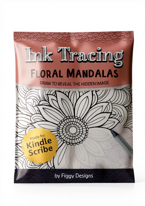 Figgy Designs Graphic Pen Ink Drawing Guide 35‑Page Replica for Kindle-0
