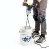 5 Gallon Mixing Bucket QEP 90 mil HDPE White Round Bucket-3
