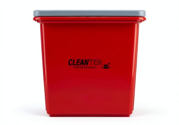 Restaurantware Clean Tek 6 Quart Cleaning Bucket, Red 6 Qt Utility-11