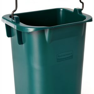 Rubbermaid Commercial Products Heavy-Duty Cleaning Pail, 5-Quart, Green, Utility Bucket with Built-In Spout and Handle for House Cleaning/Storage/Livestock Feeding/Car Washing-0