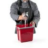 Restaurantware Clean Tek 6 Quart Cleaning Bucket, Red 6 Qt Utility-4