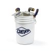 5 Gallon Mixing Bucket QEP 90 mil HDPE White Round Bucket-4