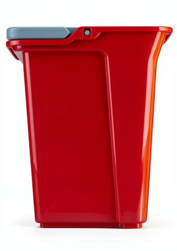 Restaurantware Clean Tek 6 Quart Cleaning Bucket, Red 6 Qt Utility-12